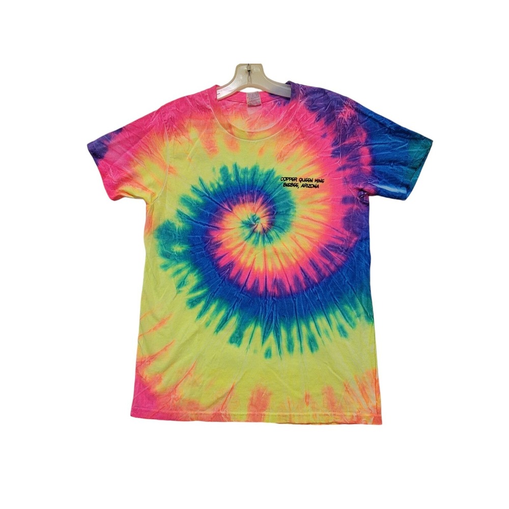 Copper Queen Hotel Bisbee Arizona Medium Multicolor Tie Dye T-Shirt